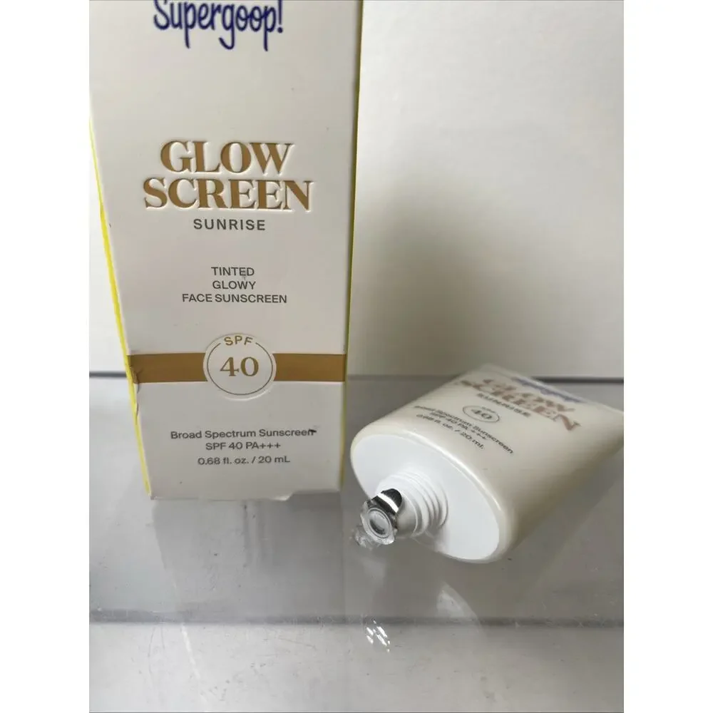 Supergoop! Glowscreen SPF 40 Sunrise Sunscreen 20 ml MINI EXP 1/2028 SEALED